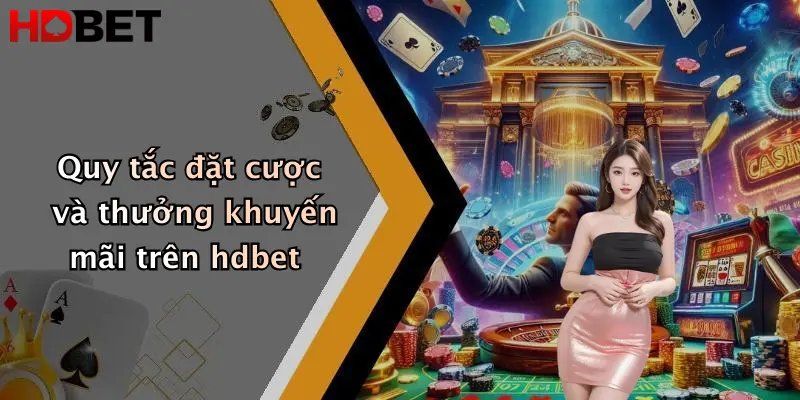 Quy tắc đặt cược và thưởng khuyến mãi trên hdbet