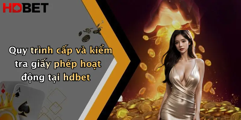 Quy trình cấp và kiểm tra giấy phép hoạt động tại hdbet